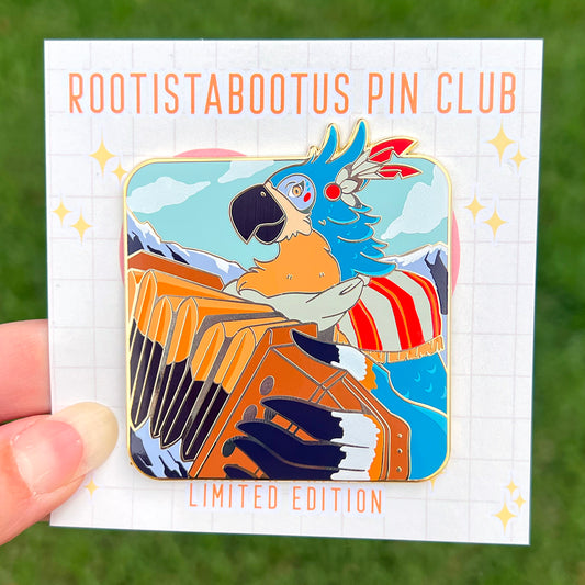 Kass Enamel Pin