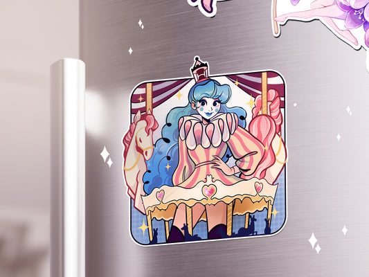 Carousel the Clown: Magnet