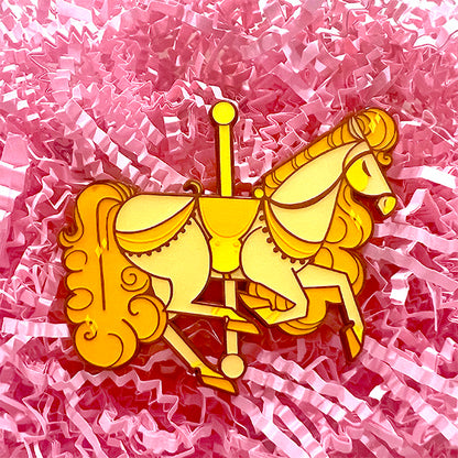 Colorful Carousel Enamel Pin Blind Box
