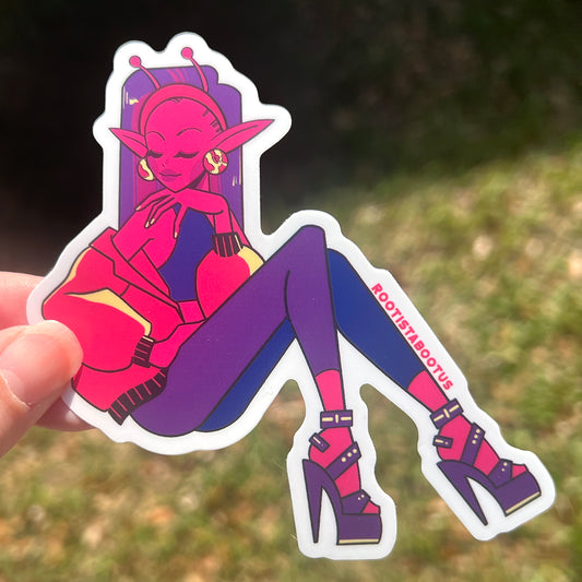 Cosmic Love: Mars Vinyl Sticker