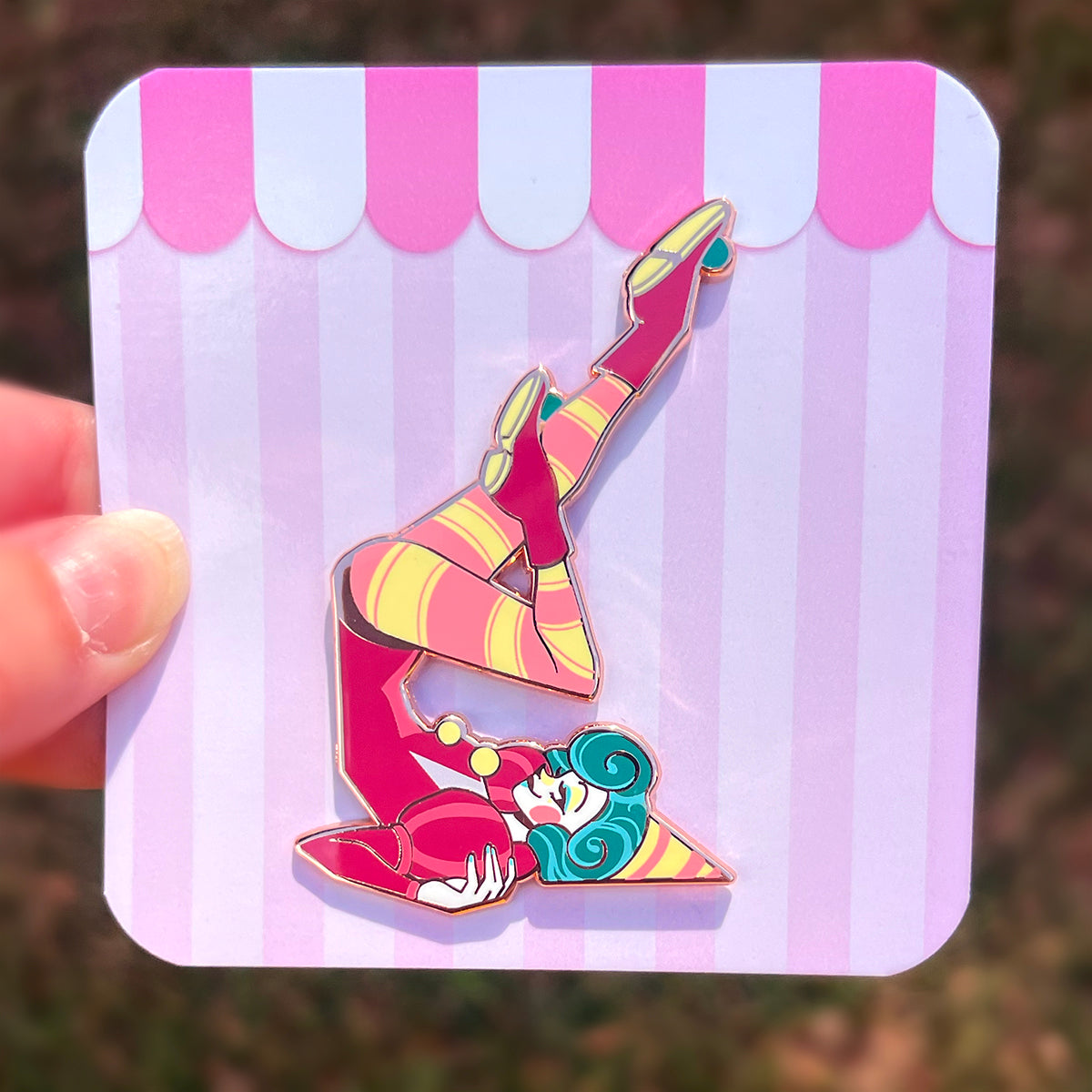Provaa Clown Girl: Classic Variant Enamel Pin