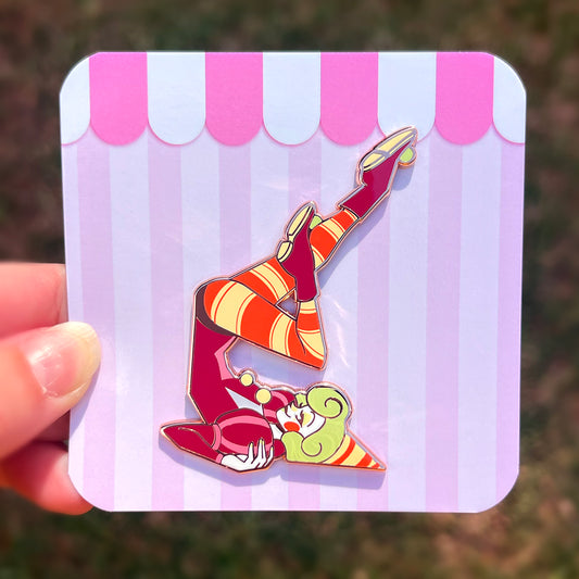Provaa Clown Girl: Retro Variant Enamel Pin