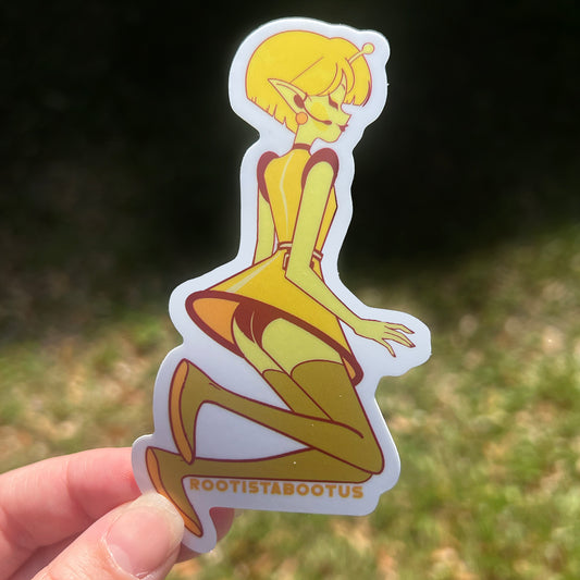 Cosmic Love: Mercury Vinyl Sticker