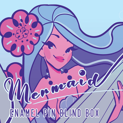 Mermaid Enamel Pin Blind Box