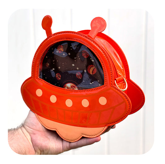 Cosmic Love UFO Ita Bag - Orange