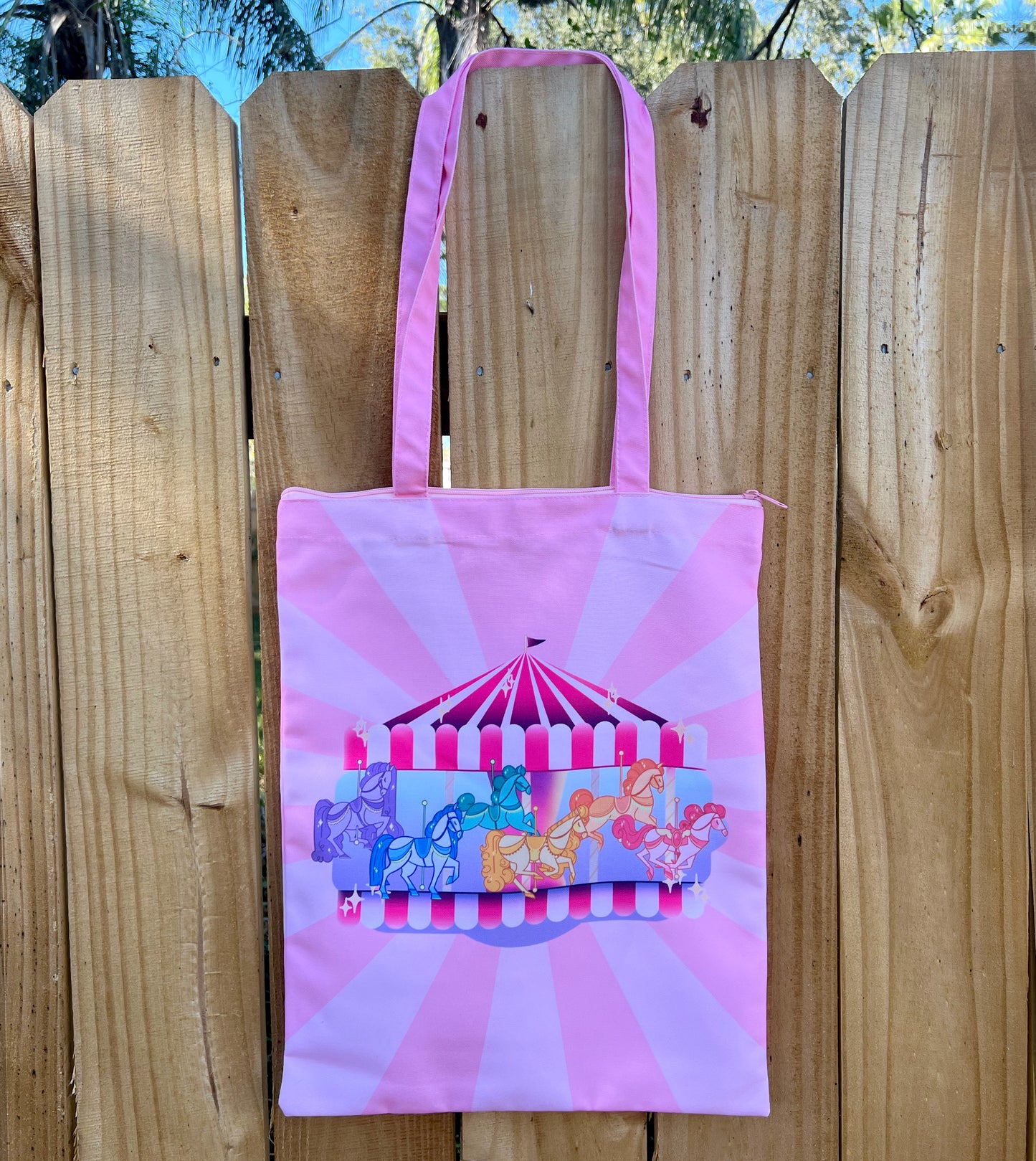 Carousel Tote Bag