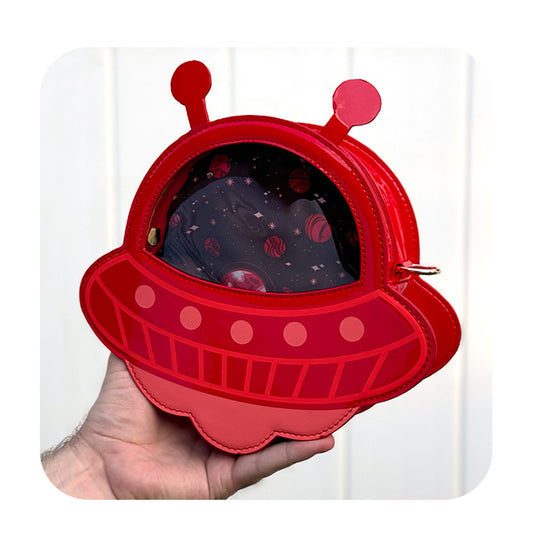 Cosmic Love UFO Ita Bag - Red