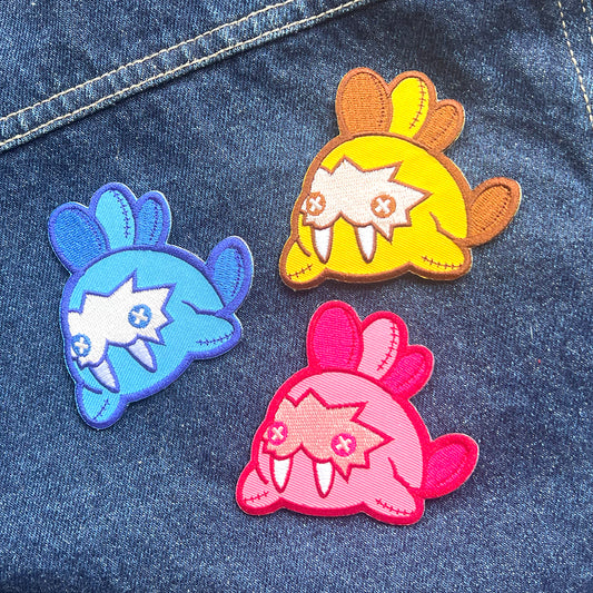 Sand Seal Plush Iron-on Patch