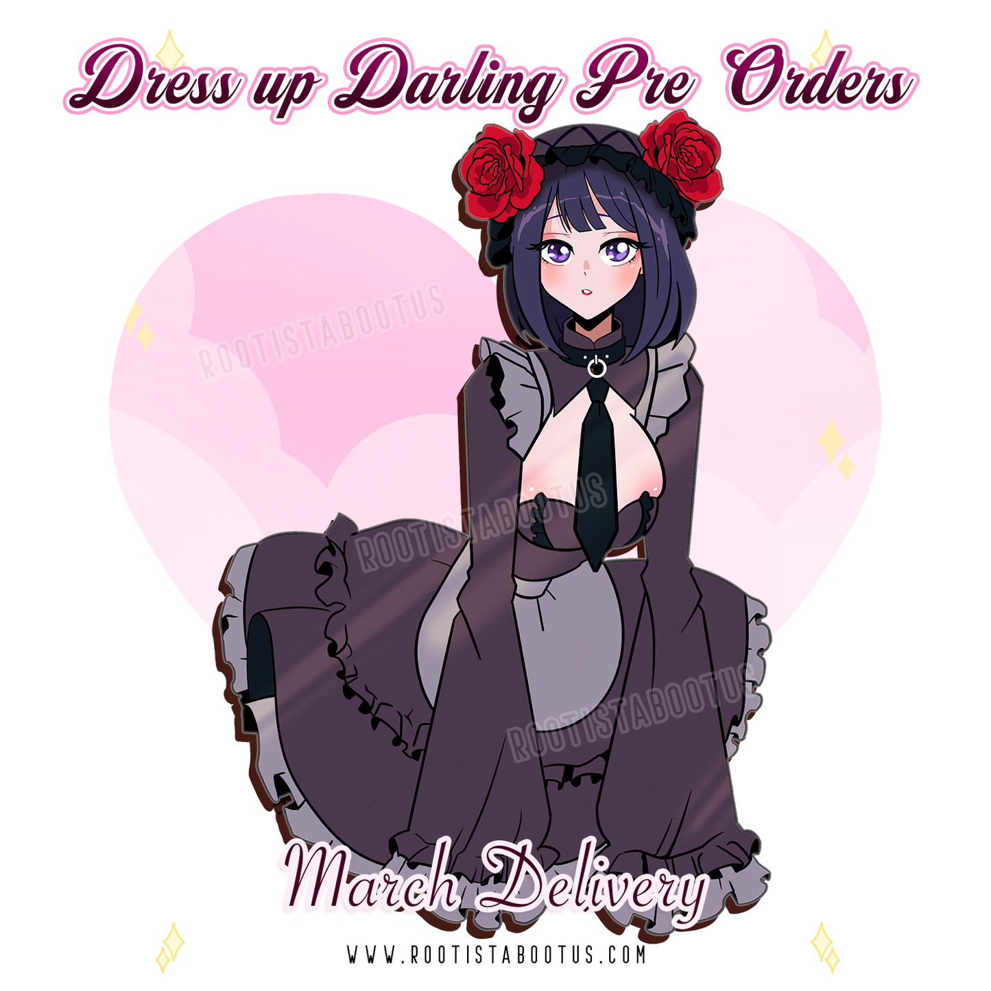PREORDER: Shizuku Kuroe [Premier Size] Enamel Pin [My Dress up Darling]