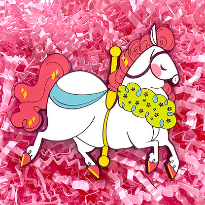 Colorful Carousel Enamel Pin Blind Box