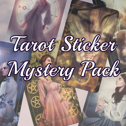 Mystery Pack of Tarot Vinyl Stickers