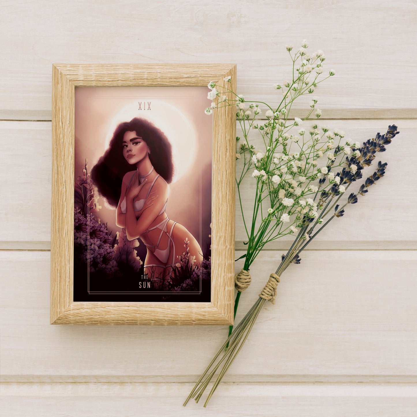 Tarot: The Sun Mini Print