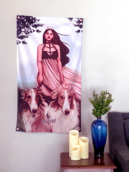 The Chariot - Limited Final Stock Fabric Wall Tapestry (24" x 36")