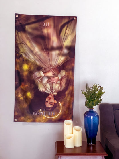 The Hanged Man - Limited Final Stock Fabric Wall Tapestry (24" x 36")