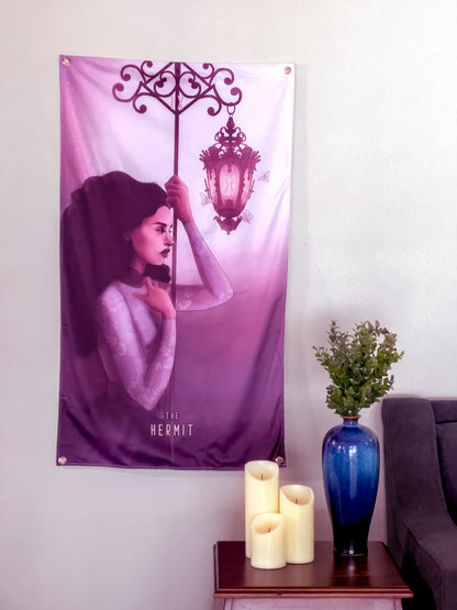 The Hermit - Limited Final Stock Fabric Wall Tapestry (24" x 36")