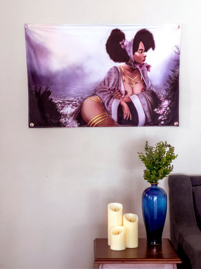 Valerian - Limited Final Stock Fabric Wall Tapestry (24" x 36")