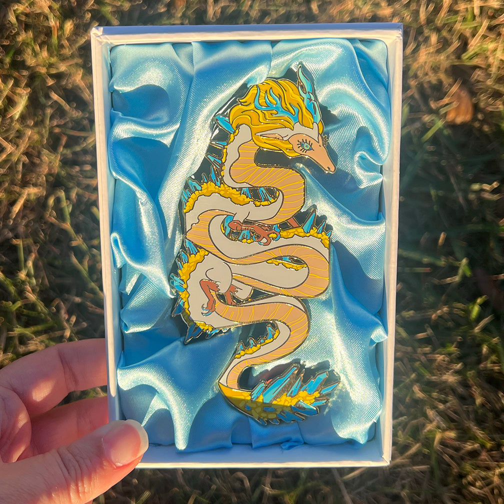 Light Dragon [Zelda Collection] Super Jumbo Enamel Pin