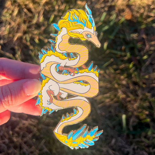 Light Dragon [Zelda Collection] Super Jumbo Enamel Pin